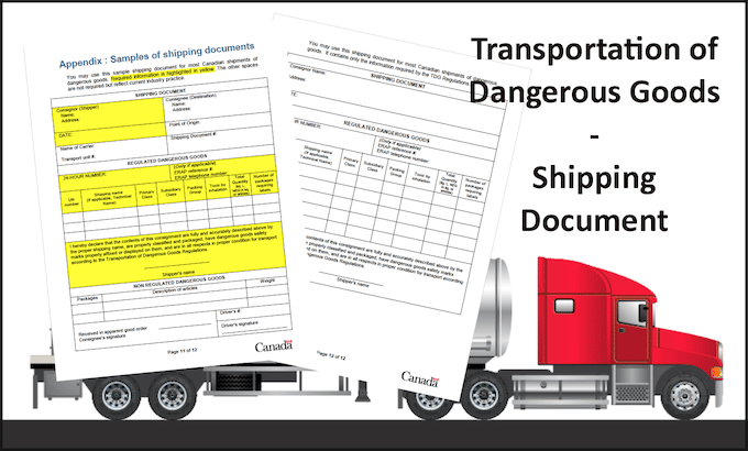 Online Transportation Of Dangerous Goods Training Tdg Contendo